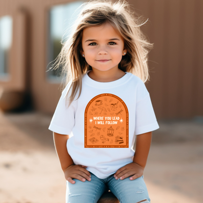 Where You Lead Gilmore Girls Youth Graphic Tee