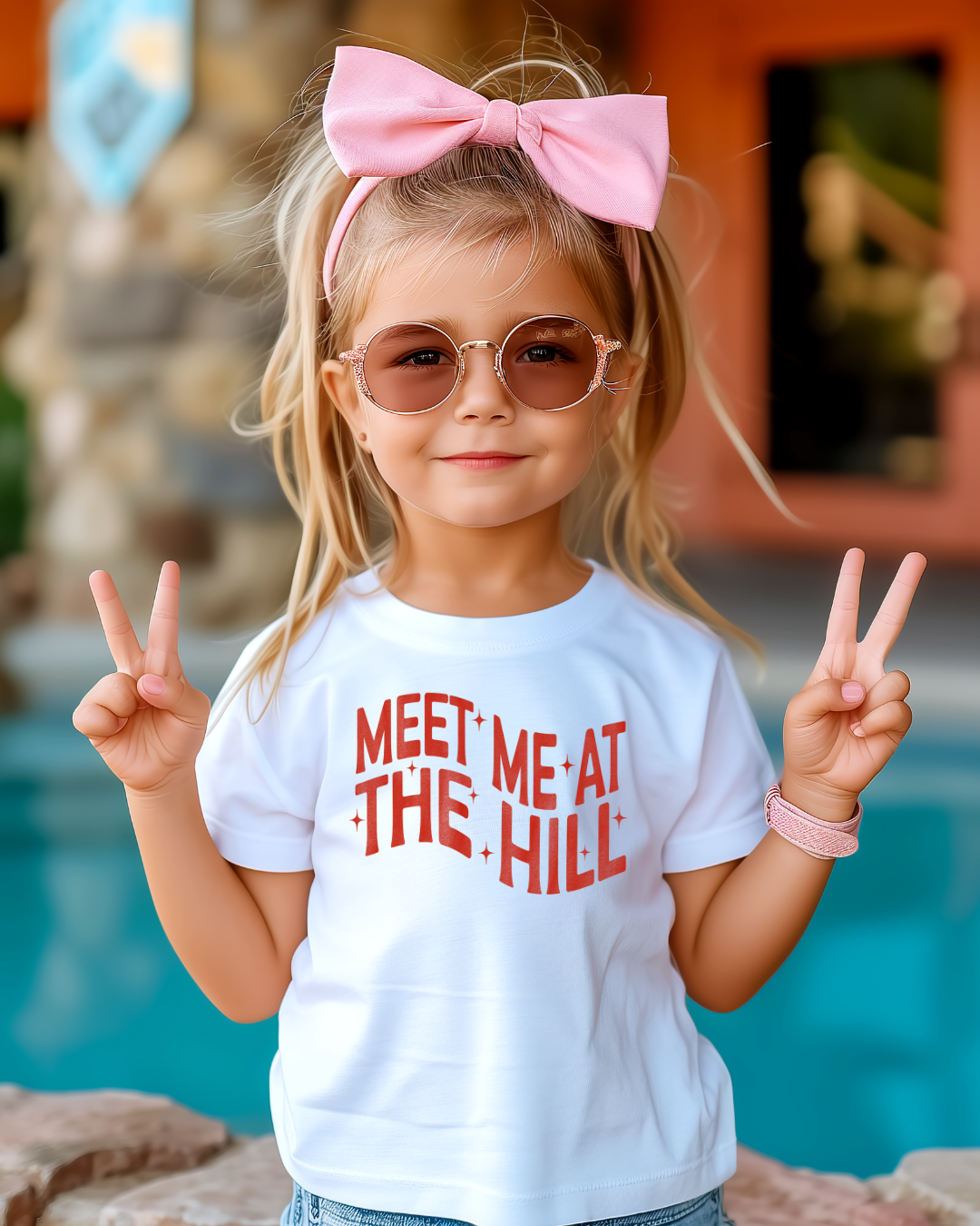 Meet Me at the Hill Arkansas part 2 Toddler Graphic Tee