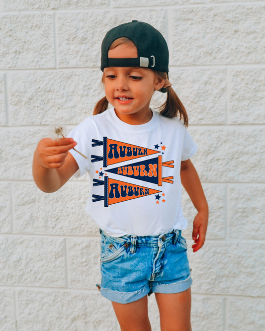 Auburn Pennants Youth Graphic Tee