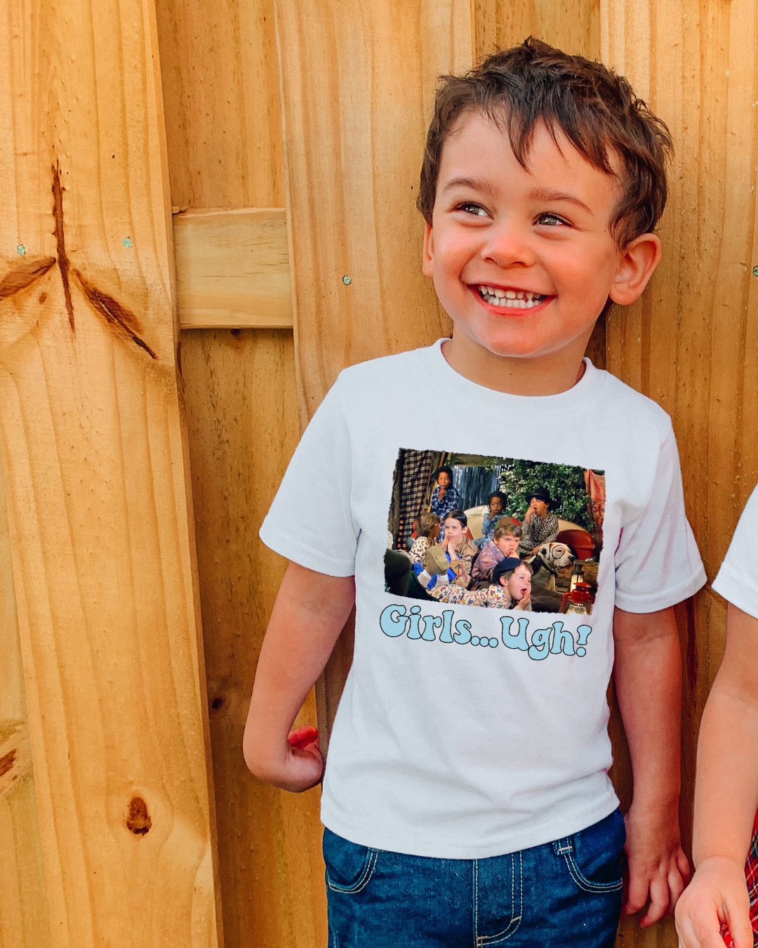 Girls Ugh Distressed Youth Graphic Tee