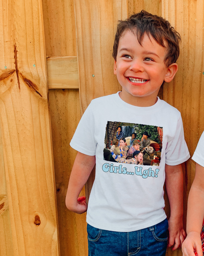 Girls Ugh Distressed Youth Graphic Tee