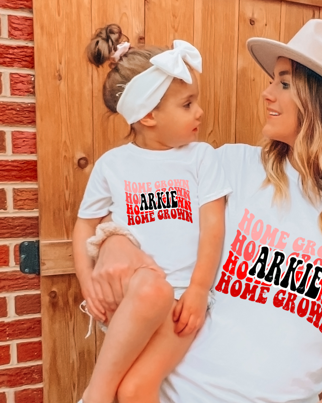 Home Grown Arkie Toddler Graphic Tee