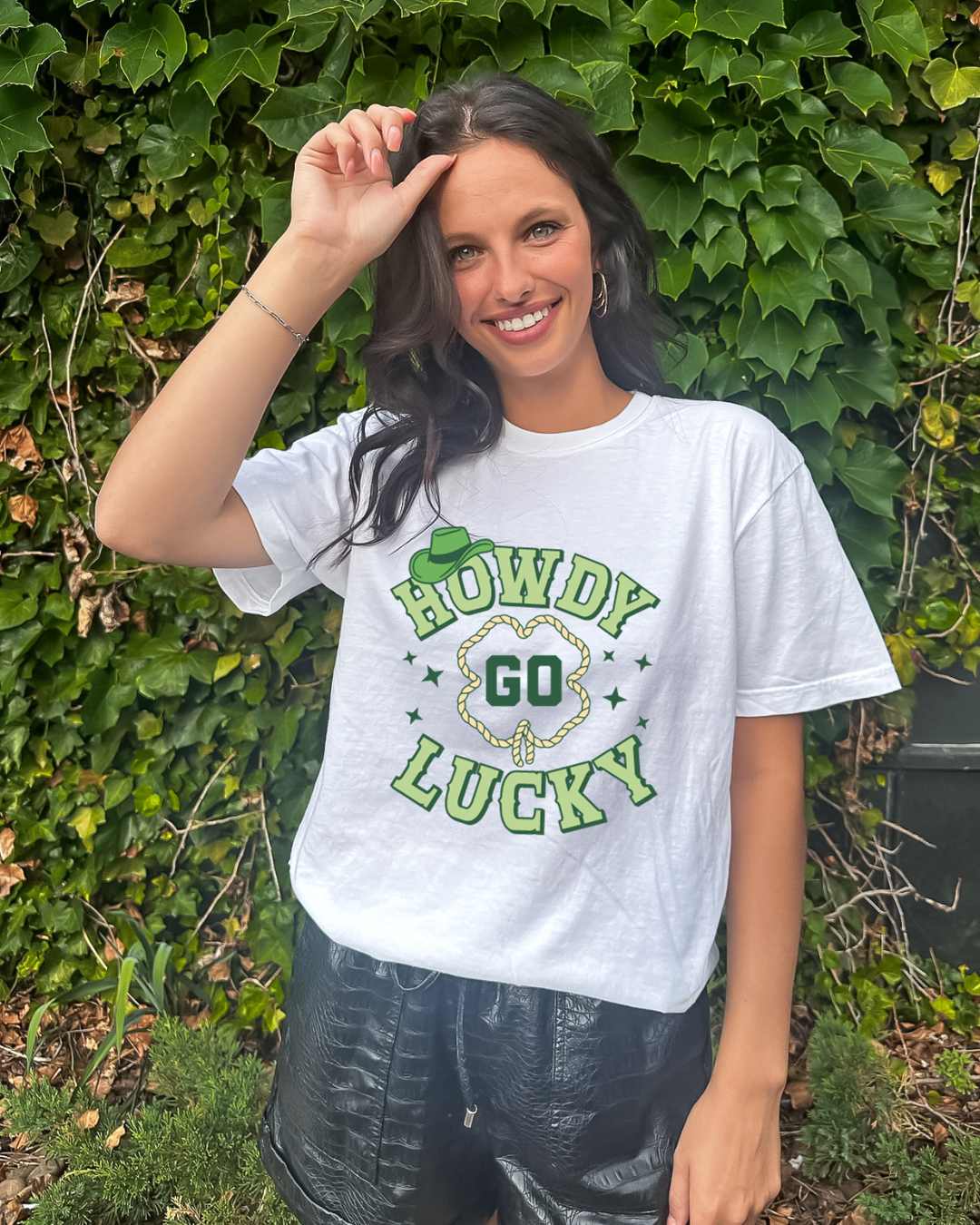 Howdy Go Lucky Adult Tee