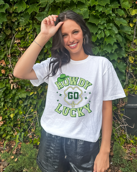 Howdy Go Lucky Adult Tee