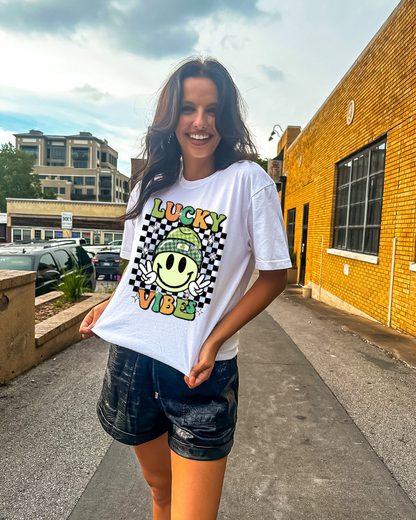 Lucky Vibes Adult Tee