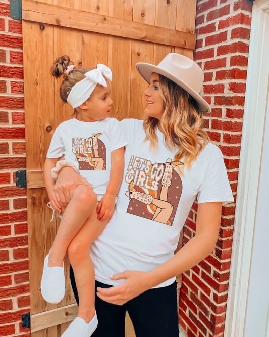Retro Let's Go Girls Youth Tee