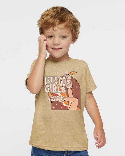 Retro Let's Go Girls Toddler Tee