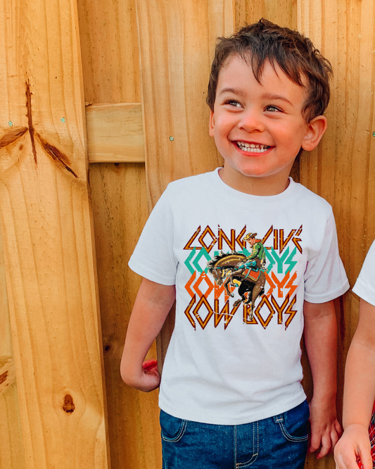 Long Live Cowboys Youth Western Tee